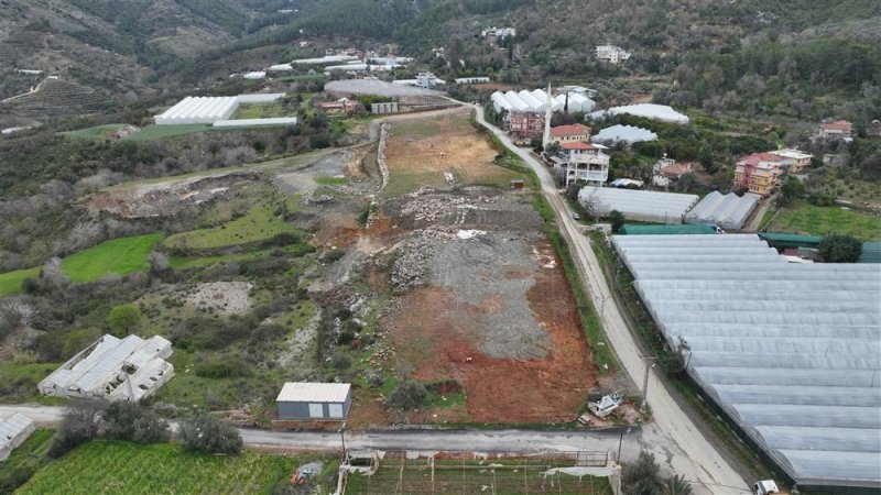 Bölgenin ilk ve tek tropikal meyve tanıtım merkezi bayram sonunda tamamlanıyor