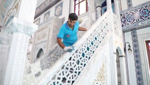 Camilerde ramazan temizliği