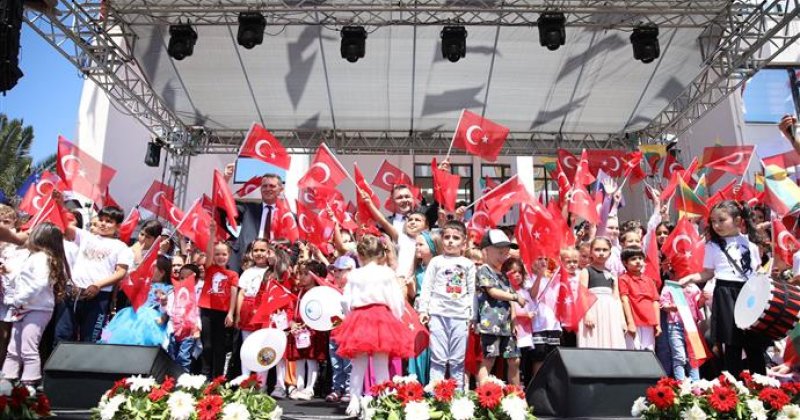 5. alanya uluslararası çocuk festivali büyük bir coşku ve katılımla gerçekleşti - 80’in üzerinde ülkeden çocuklar ile sevgi ve barış mesajı