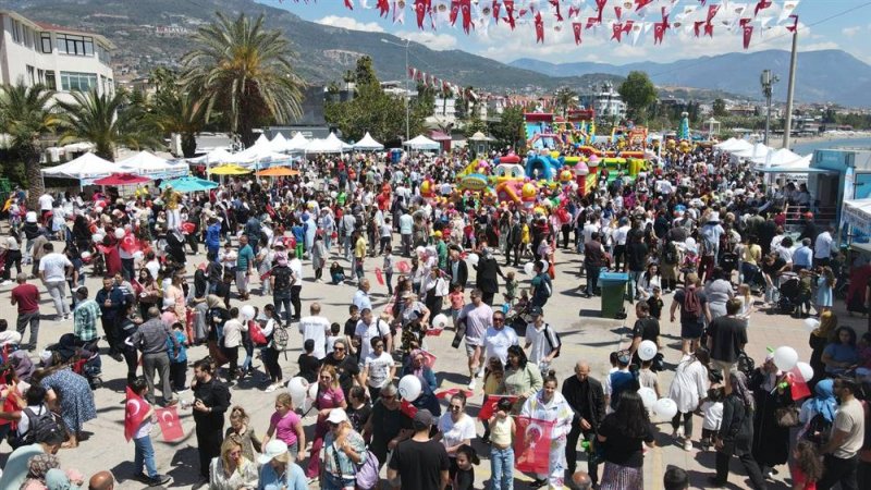 5. alanya uluslararası çocuk festivali büyük bir coşku ve katılımla gerçekleşti - 80’in üzerinde ülkeden çocuklar ile sevgi ve barış mesajı