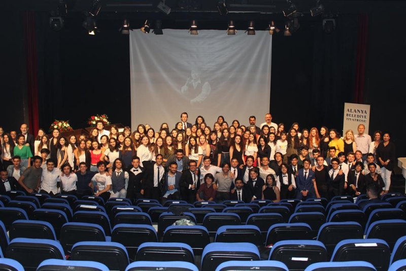 9. alanya liselerarası tiyatro festivali başlıyor