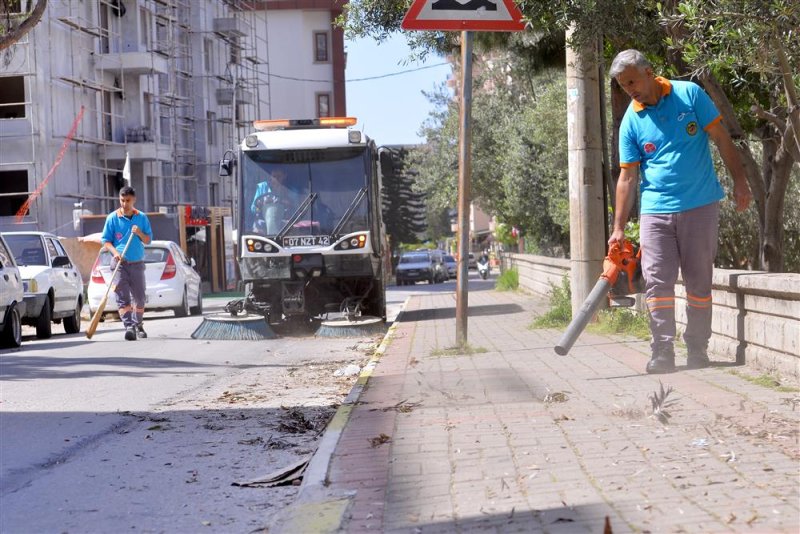 Alanya belediyesi’nden bayram temizliği - ramazan bayramı’nda temizlik işleri ekipleri 7-24 görev başında olacak
