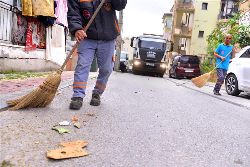 Alanya belediyesi’nden bayram temizliği - ramazan bayramı’nda temizlik işleri ekipleri 7-24 görev başında olacak