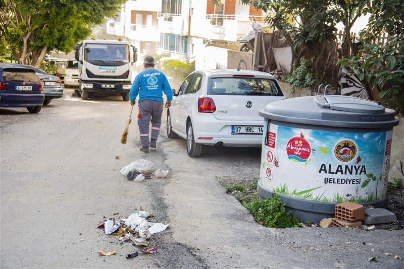 Alanya belediyesi’nden bayram temizliği - ramazan bayramı’nda temizlik işleri ekipleri 7-24 görev başında olacak