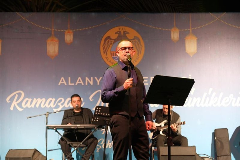 Alanya belediyesi ramazan meydanı şair ibrahim sadri’yi ağırladı