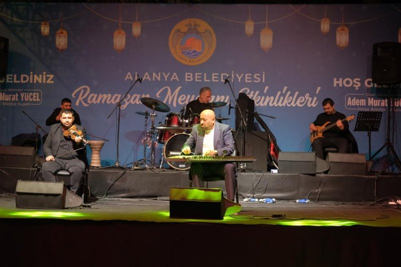 Alanya belediyesi ramazan meydanında etkinlikler aralıksız devam ediyor