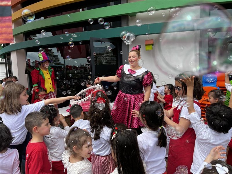 Alanya belediyesi rüya ipekten ve saadet çelik kreş ve çocuk akademisi’nde 23 nisan coşkusu