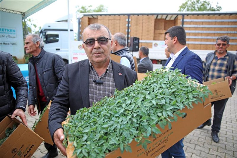Başkan yücel’den kırsal mahallelere fide dağıtımı “hedefimiz 1 milyon fide”