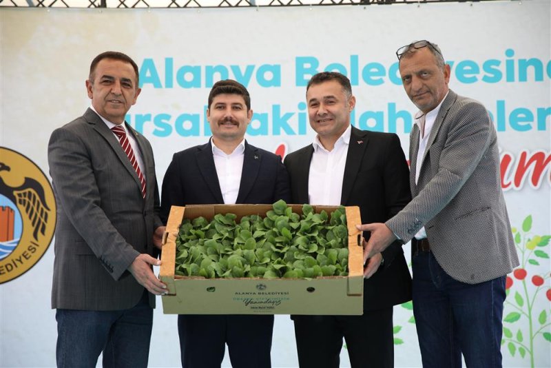 Başkan yücel’den kırsal mahallelere fide dağıtımı “hedefimiz 1 milyon fide”