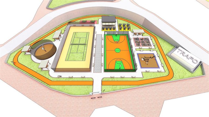 Başkan yücel konaklı ve çıplaklı için kolları sıvadı 2 mahalleye spor tesisi yapılacak