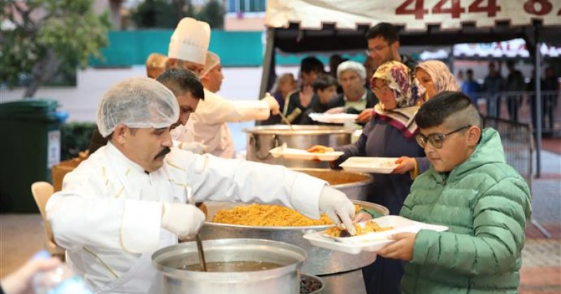 Eşgilik’te iftar sofrası son kez kuruldu