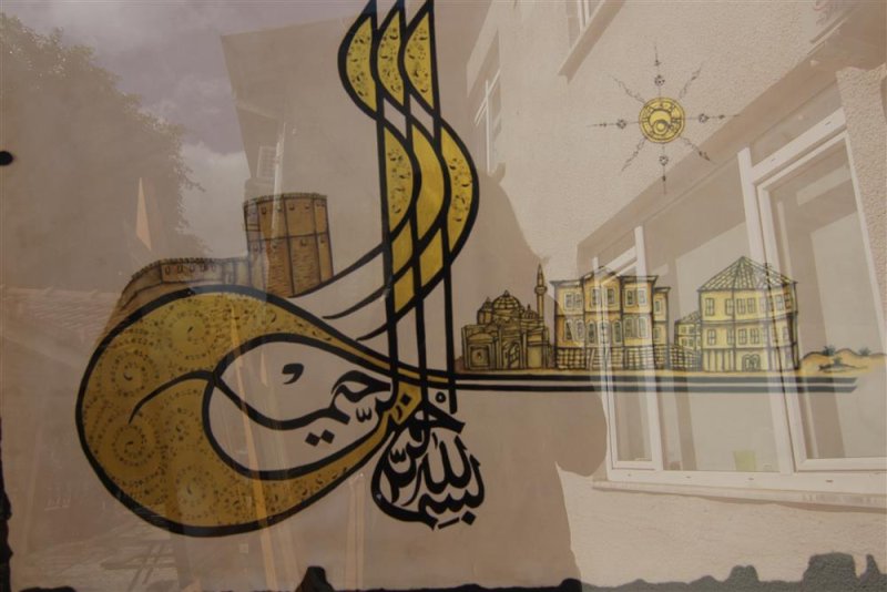 Geleneksel türk süsleme sanatlarından “hüsn-i hat” alanya belediyesi atölyelerinde