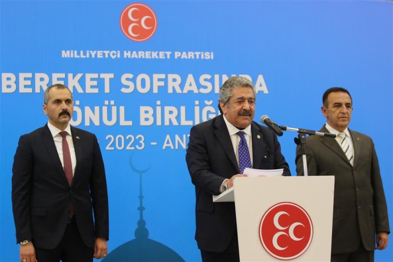 Mhp genel başkan yardımcısı feti yıldız başkan yücel’i ziyaret etti