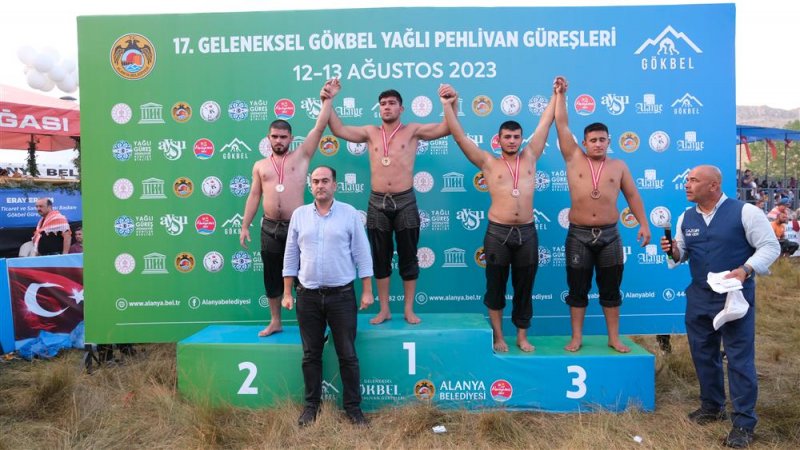 17. geleneksel gökbel yağlı pehlivan güreşleri sona erdi