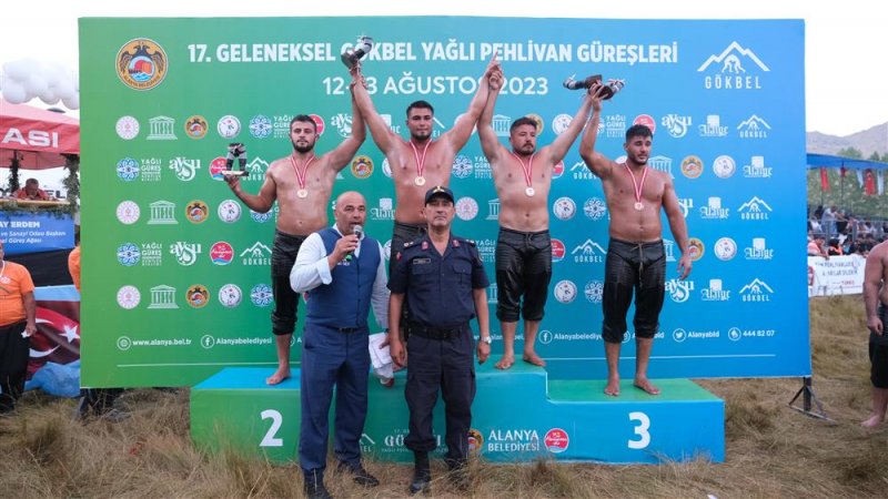 17. geleneksel gökbel yağlı pehlivan güreşleri sona erdi