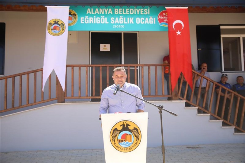 23 yaylaya hizmet edecek eğrigöl sağlık ocağı dualarla hizmete açıldı
