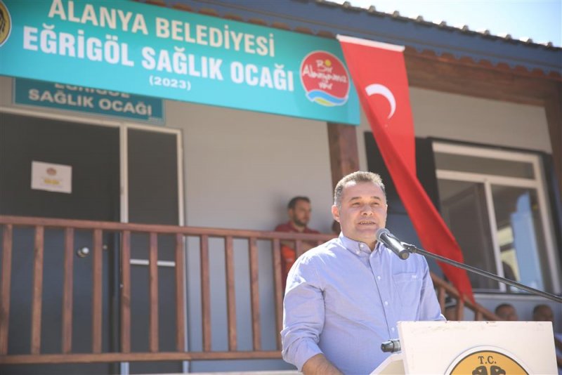 23 yaylaya hizmet edecek eğrigöl sağlık ocağı dualarla hizmete açıldı