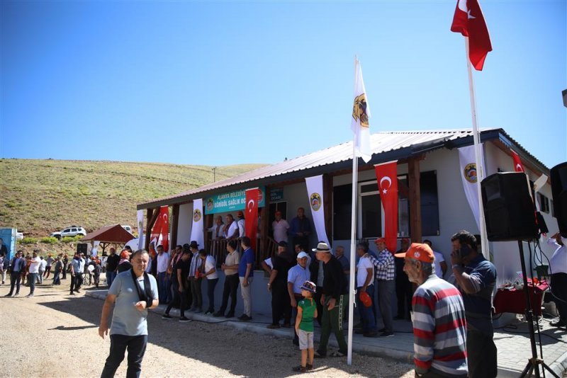 23 yaylaya hizmet edecek eğrigöl sağlık ocağı dualarla hizmete açıldı