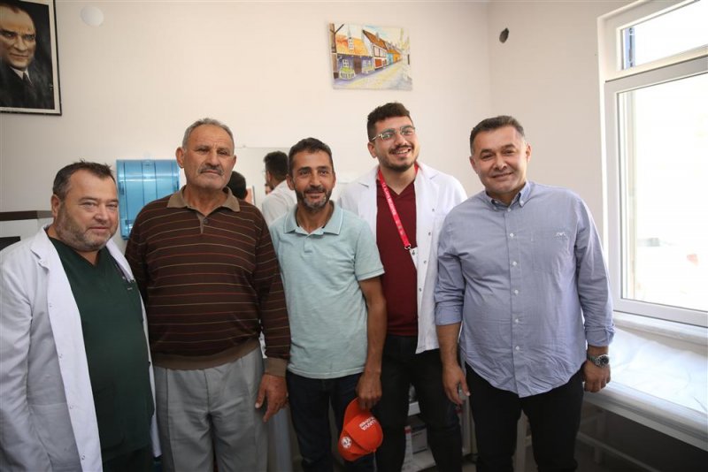 23 yaylaya hizmet edecek eğrigöl sağlık ocağı dualarla hizmete açıldı