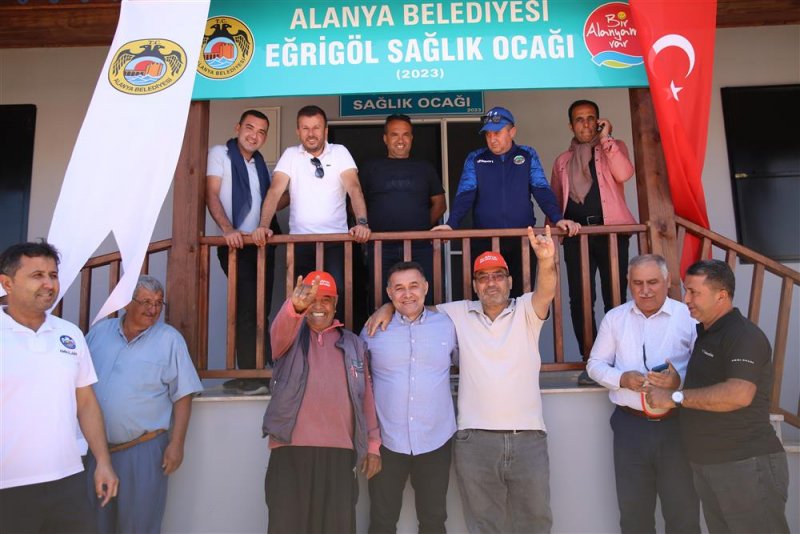23 yaylaya hizmet edecek eğrigöl sağlık ocağı dualarla hizmete açıldı