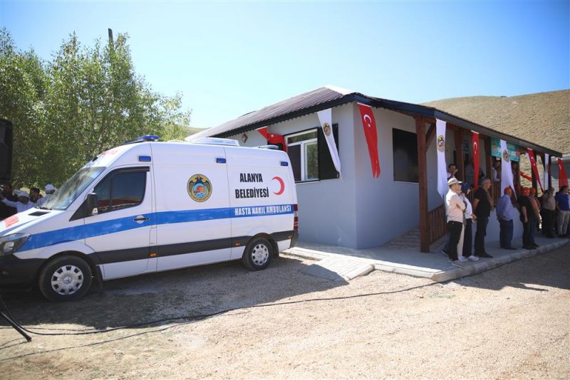 23 yaylaya hizmet edecek eğrigöl sağlık ocağı dualarla hizmete açıldı