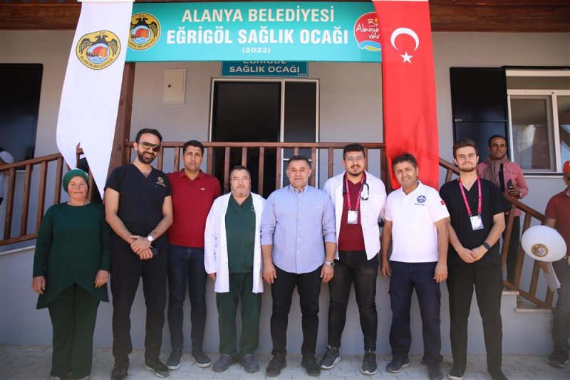 23 yaylaya hizmet edecek eğrigöl sağlık ocağı dualarla hizmete açıldı