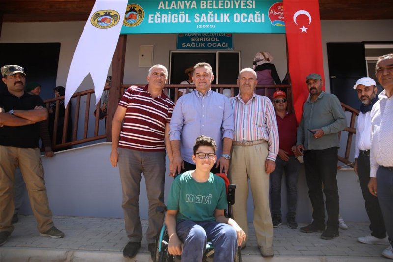 23 yaylaya hizmet edecek eğrigöl sağlık ocağı dualarla hizmete açıldı