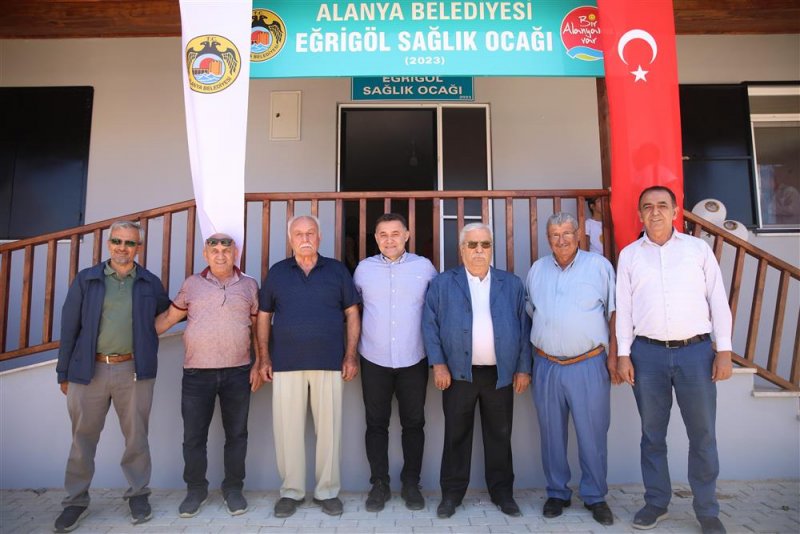 23 yaylaya hizmet edecek eğrigöl sağlık ocağı dualarla hizmete açıldı
