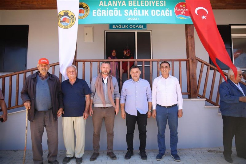 23 yaylaya hizmet edecek eğrigöl sağlık ocağı dualarla hizmete açıldı