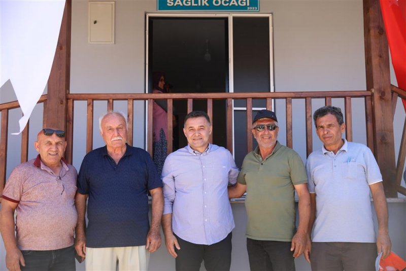 23 yaylaya hizmet edecek eğrigöl sağlık ocağı dualarla hizmete açıldı