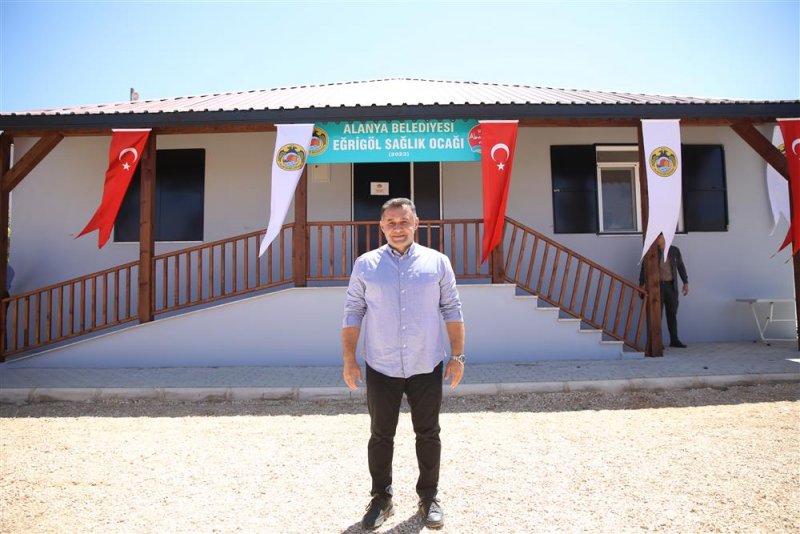 23 yaylaya hizmet edecek eğrigöl sağlık ocağı dualarla hizmete açıldı