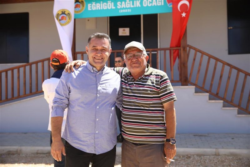 23 yaylaya hizmet edecek eğrigöl sağlık ocağı dualarla hizmete açıldı