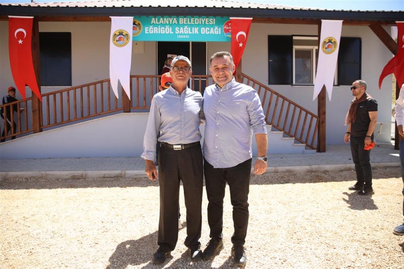 23 yaylaya hizmet edecek eğrigöl sağlık ocağı dualarla hizmete açıldı