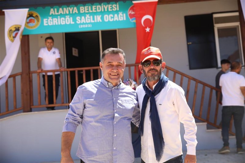 23 yaylaya hizmet edecek eğrigöl sağlık ocağı dualarla hizmete açıldı