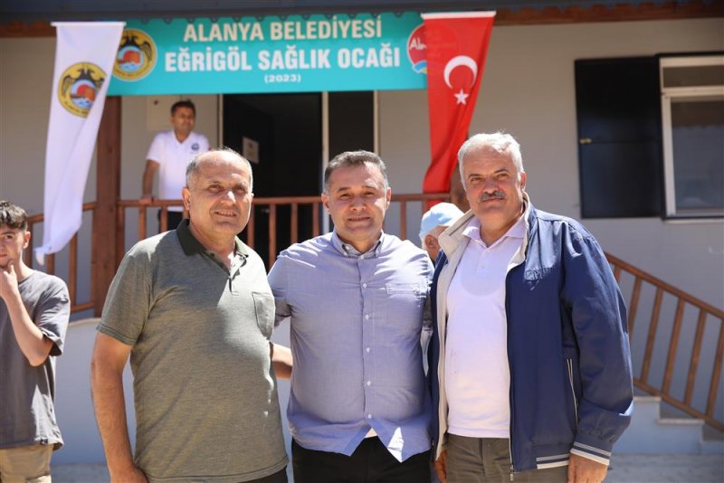 23 yaylaya hizmet edecek eğrigöl sağlık ocağı dualarla hizmete açıldı