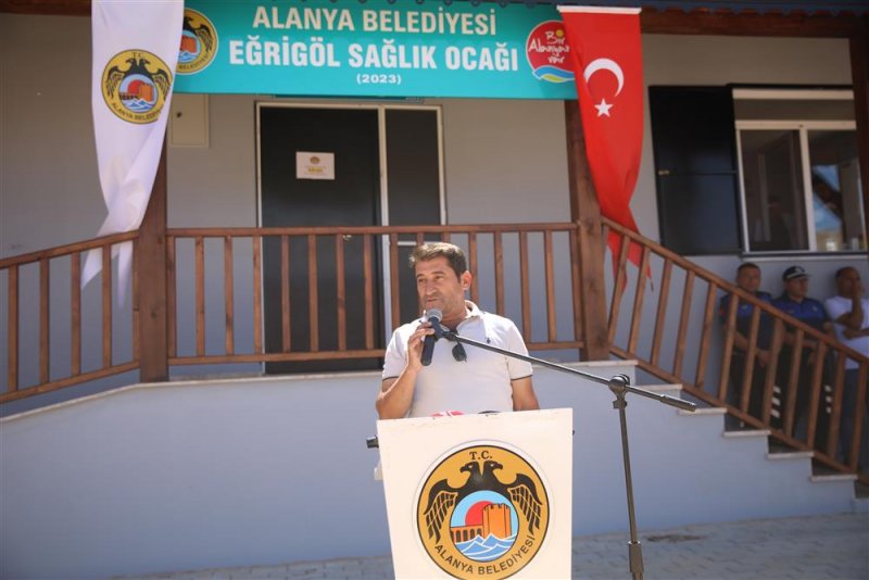 23 yaylaya hizmet edecek eğrigöl sağlık ocağı dualarla hizmete açıldı
