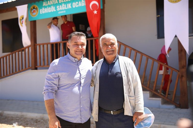 23 yaylaya hizmet edecek eğrigöl sağlık ocağı dualarla hizmete açıldı