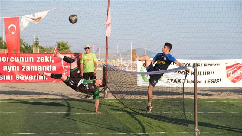 3. geleneksel alanya belediyesi ayak tenisi 100. yıl türkiye kupası yapıldı
