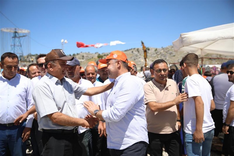 Başkan yücel’den tokar çıkarması: dün buradaydık, bugün buradayız, yarın da burada olacağız