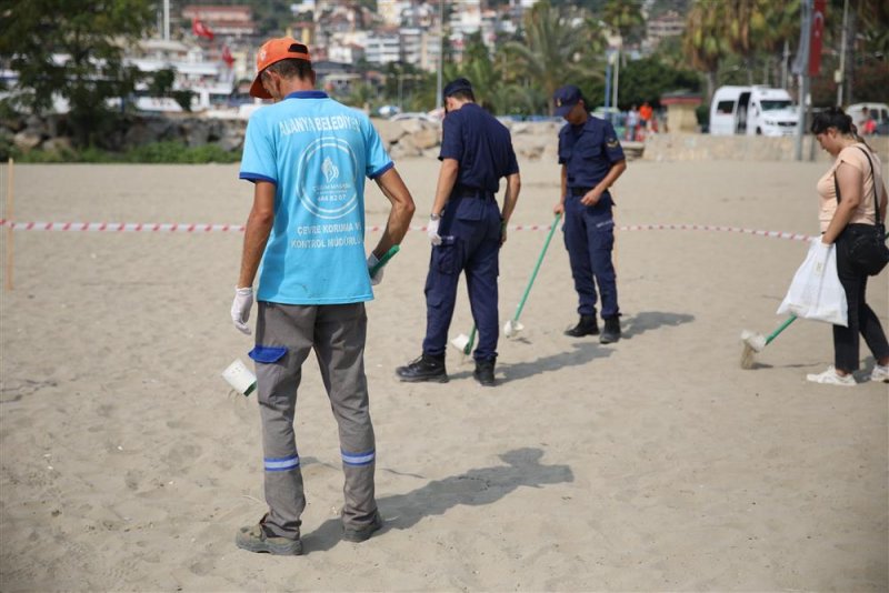 Galip dere halk plajı’nda yılın ikinci kategorize çalışması gerçekleştirildi