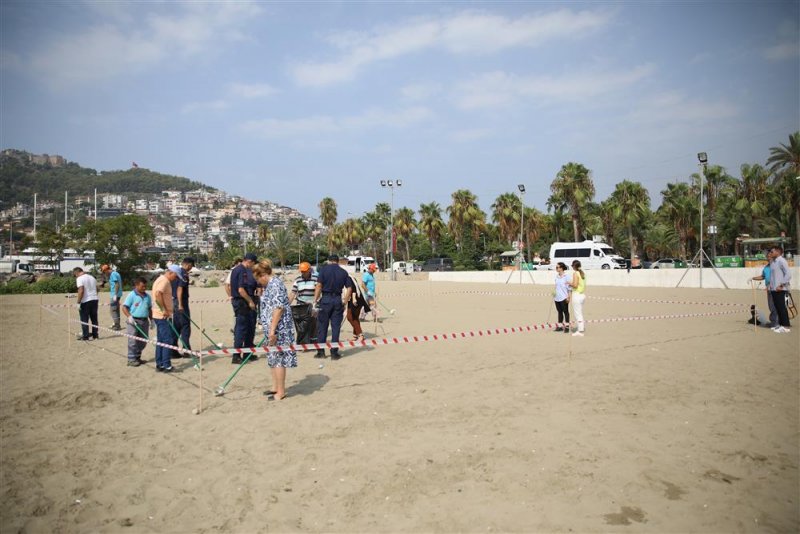 Galip dere halk plajı’nda yılın ikinci kategorize çalışması gerçekleştirildi