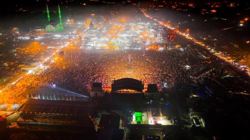 Gökbel coşkusu iki muhteşem konser ile başladı gökbel’de rekor! 70 bin kişilik büyük şölen