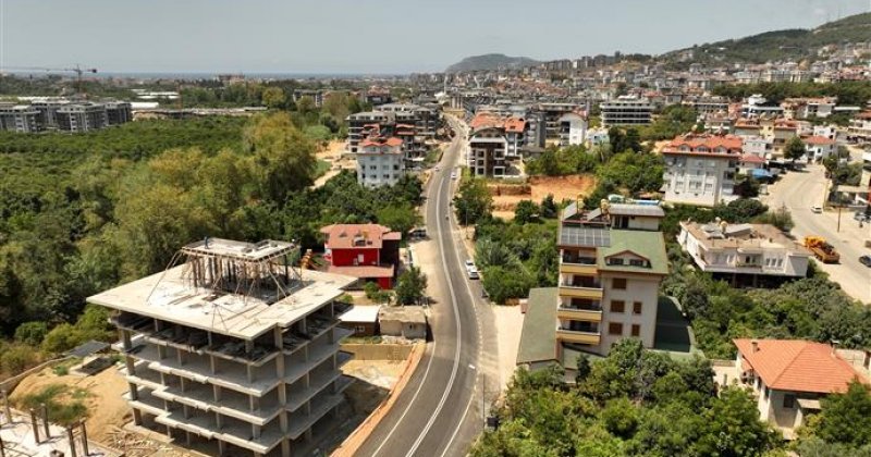 Oba mahallesi’nde asfalt çalışması tamamlandı
