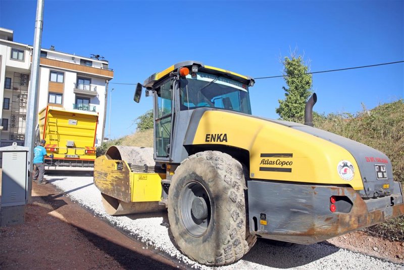 Oba mahallesi’nde asfalt çalışması tamamlandı