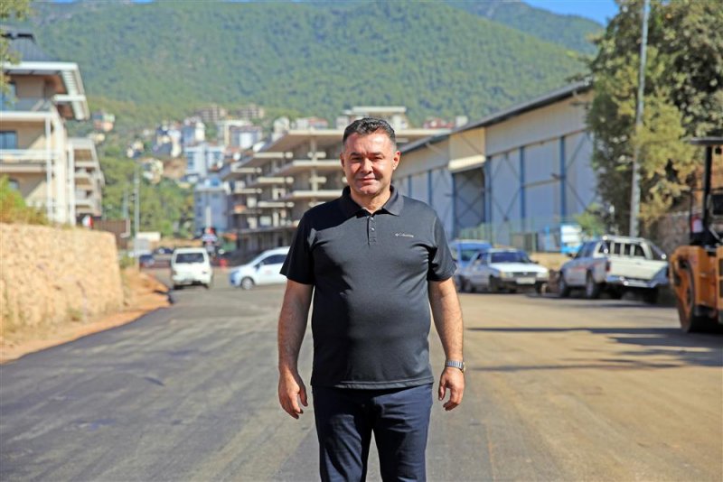Oba mahallesi’nde asfalt çalışması tamamlandı