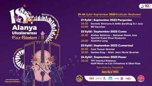 18. alanya uluslararası caz günleri 21- 24 eylül’de gerçekleştirilecek -  dünya caz starları alanya’da buluşuyor