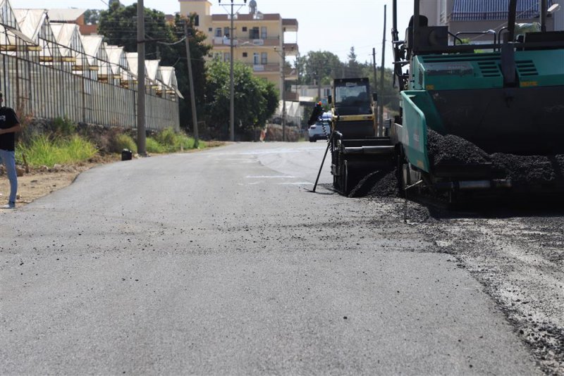 Alanya belediyesi’nden batı bölgesine büyük asfalt hamlesi - 3 kilometrelik konaklı toslak güzelbağ yolu asfaltlanıyor