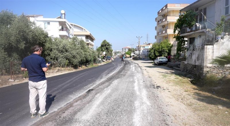 Alanya belediyesi’nden batı bölgesine büyük asfalt hamlesi - 3 kilometrelik konaklı toslak güzelbağ yolu asfaltlanıyor