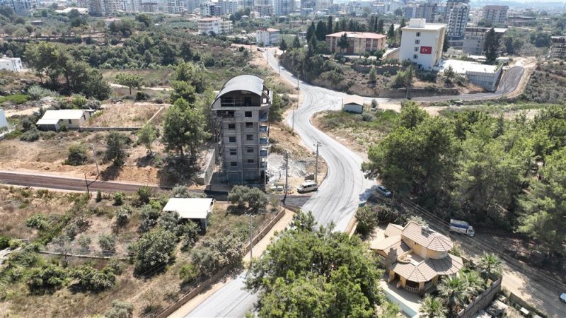Alanya belediyesi’nden batı bölgesine büyük asfalt hamlesi - 3 kilometrelik konaklı toslak güzelbağ yolu asfaltlanıyor