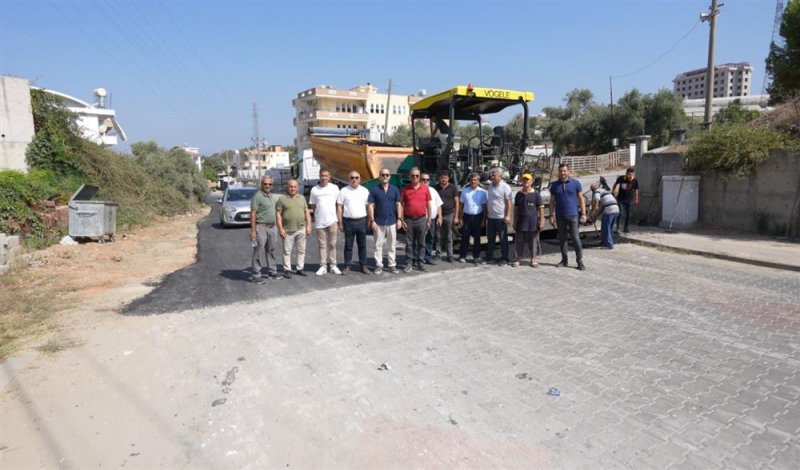 Alanya belediyesi’nden batı bölgesine büyük asfalt hamlesi - 3 kilometrelik konaklı toslak güzelbağ yolu asfaltlanıyor